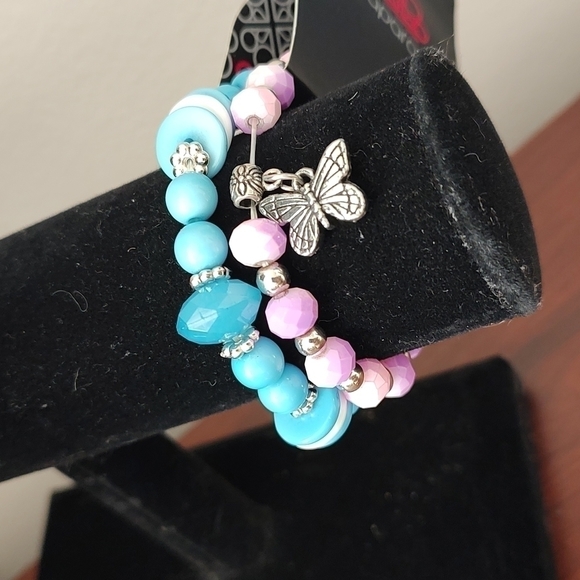 Paparazzi Mismatched Stretch Bracelets - Picture 1 of 4